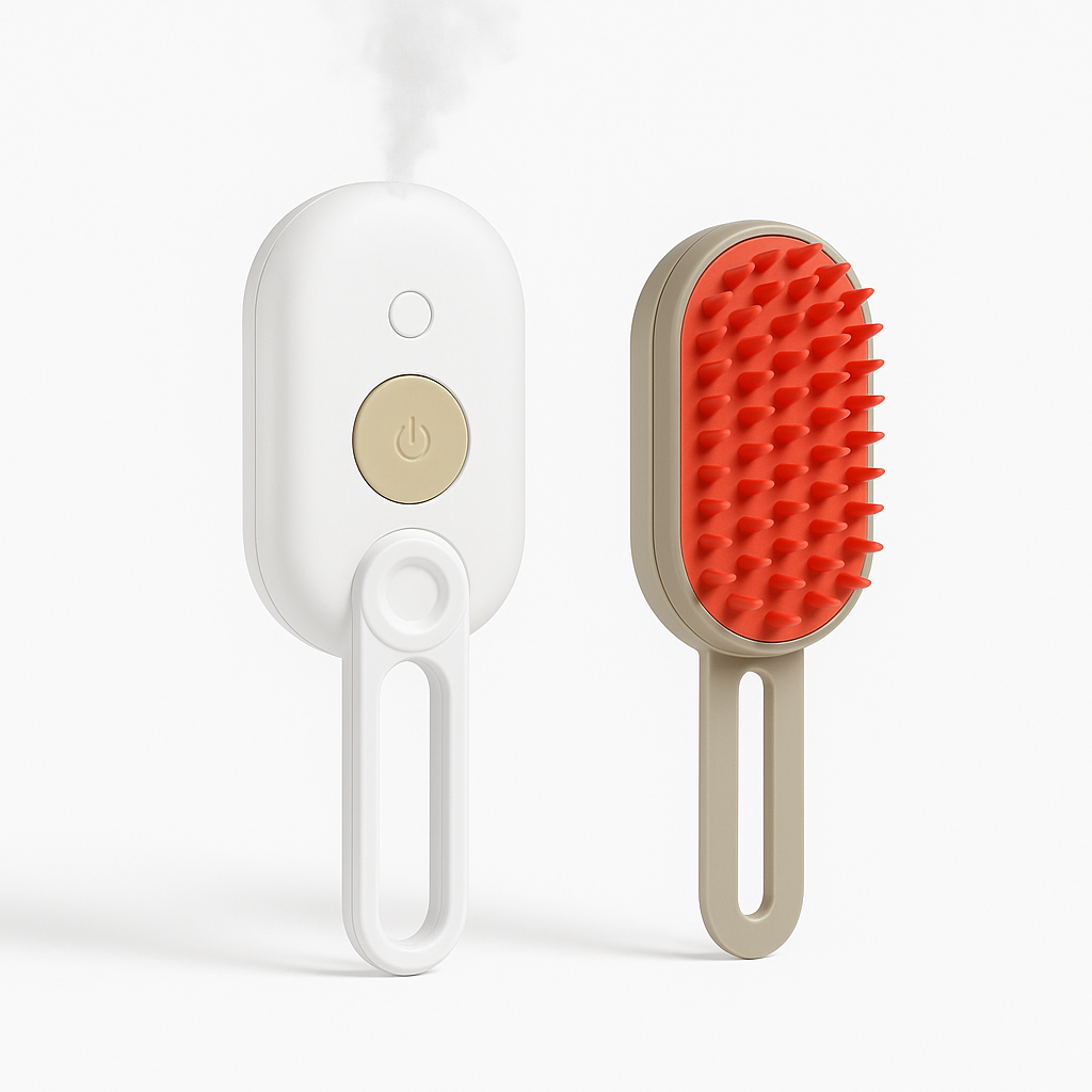Cepillo a Vapor Pro-Clean™ - Elimina Pelos Sueltos y Malos Olores al Instante